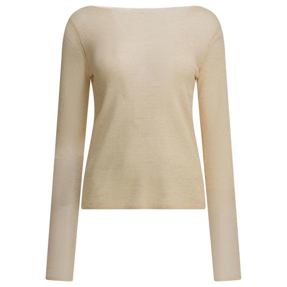 Auralee Cashmere Boat Sweater Tag Size 2 Women